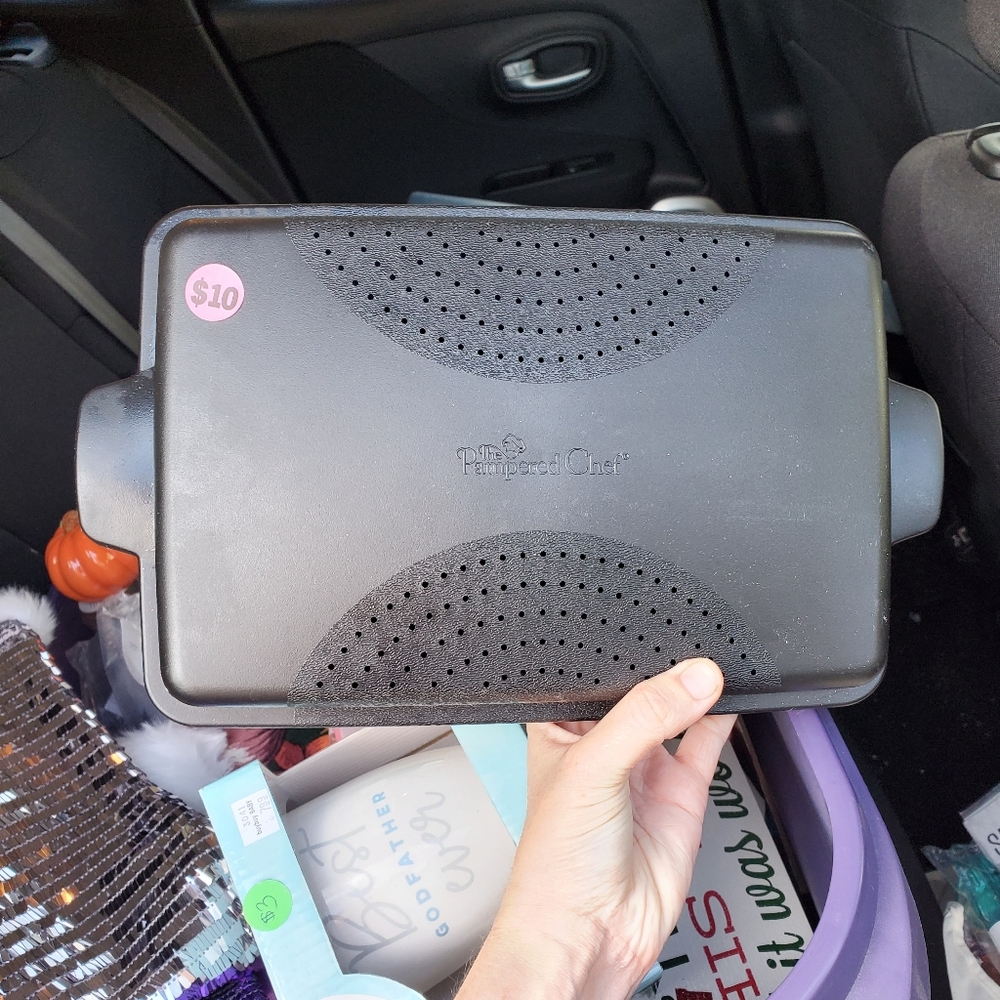 Pampered Chef Rectangle Microwave Cooker